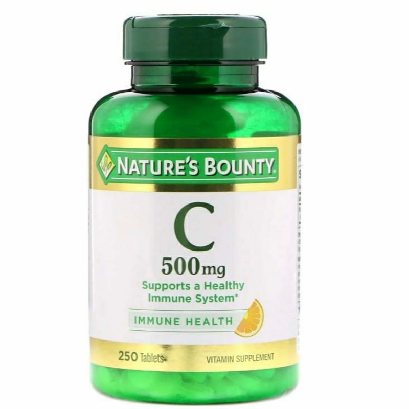 Nature's Bounty Vitamin C 500 mg, 250 Tablets