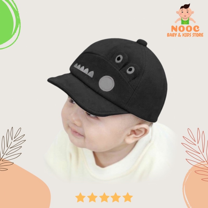 10.10 Topi ANAK motif Aligator/ Topi crocodile