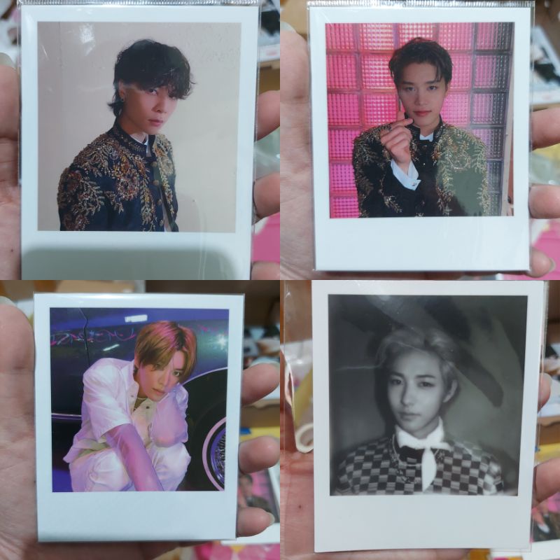 Polaroid Taeil, Johnny, Yuta, Renjun | favorite tragic, md glow in the dark, hello future