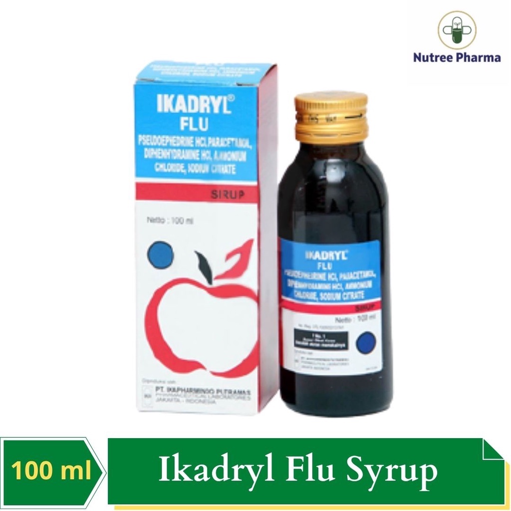 Ikadryl Flu Sirup 100 ml