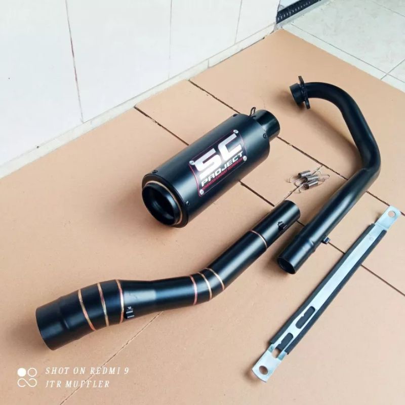 Knalpot Racing SC Project Jupiter Mx Old, Jupiter Mx New, Satria Fu Karbu dan Injeksi.