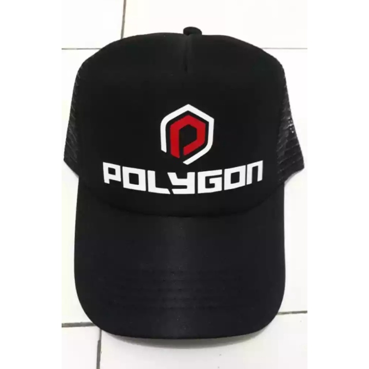 Topi Trucker Sepeda  Poligon