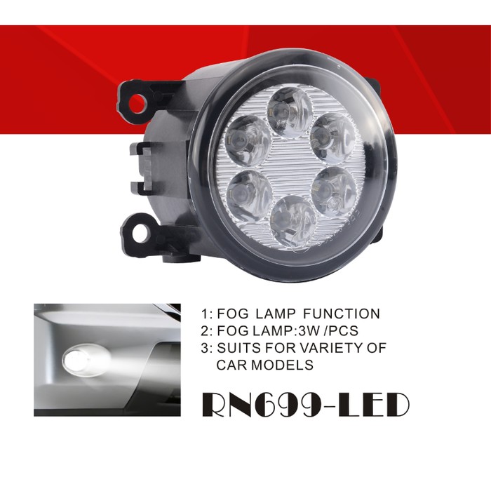 FOGLAMP / LAMPU KABUT DLAA RN699-LED UNIVERSAL