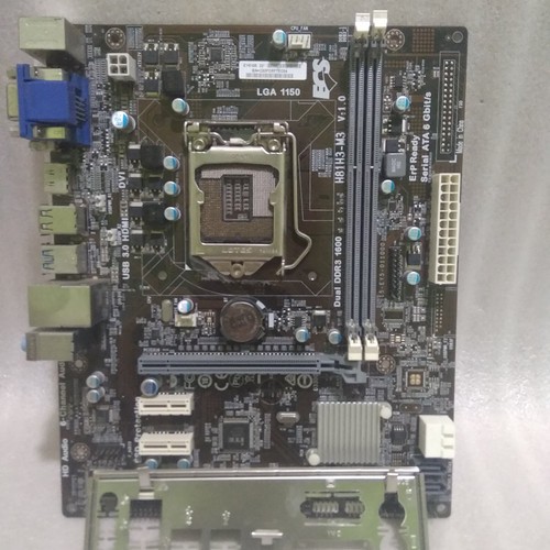 Mobo Motherboard Mainboard Intel LGA 1150 H81 + Processor core i5