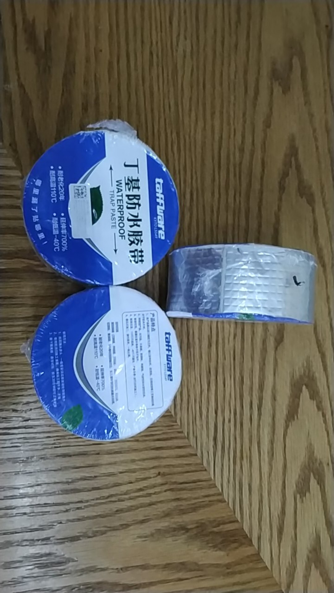 Lakban Anti Bocor Aluminium Foil Warna Jumbo Kuat Anti Air Bentuk Roll Dan Penambal Bocor