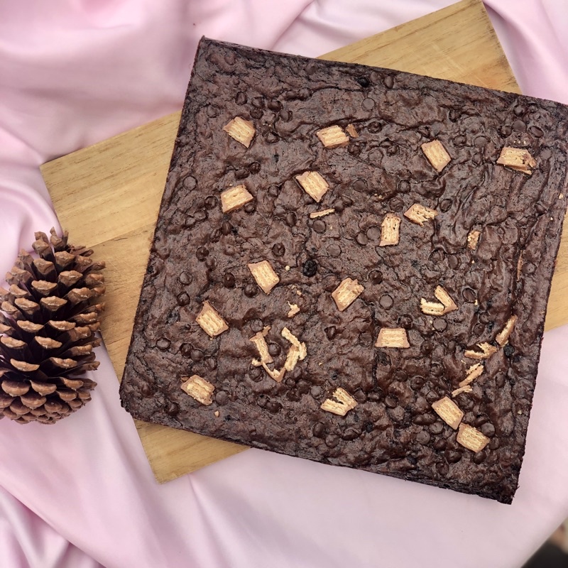 

kitkat choco brownies