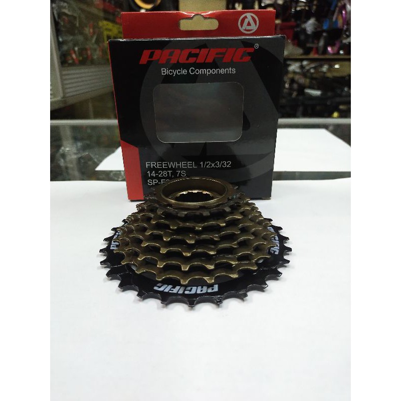 Sprocket Ulir 7 SPEED Pacific
