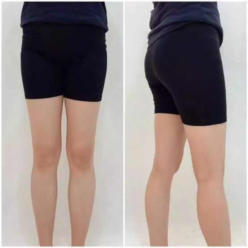 Celana pendek short / legging pendek short strit polos kualitas PREMIUM