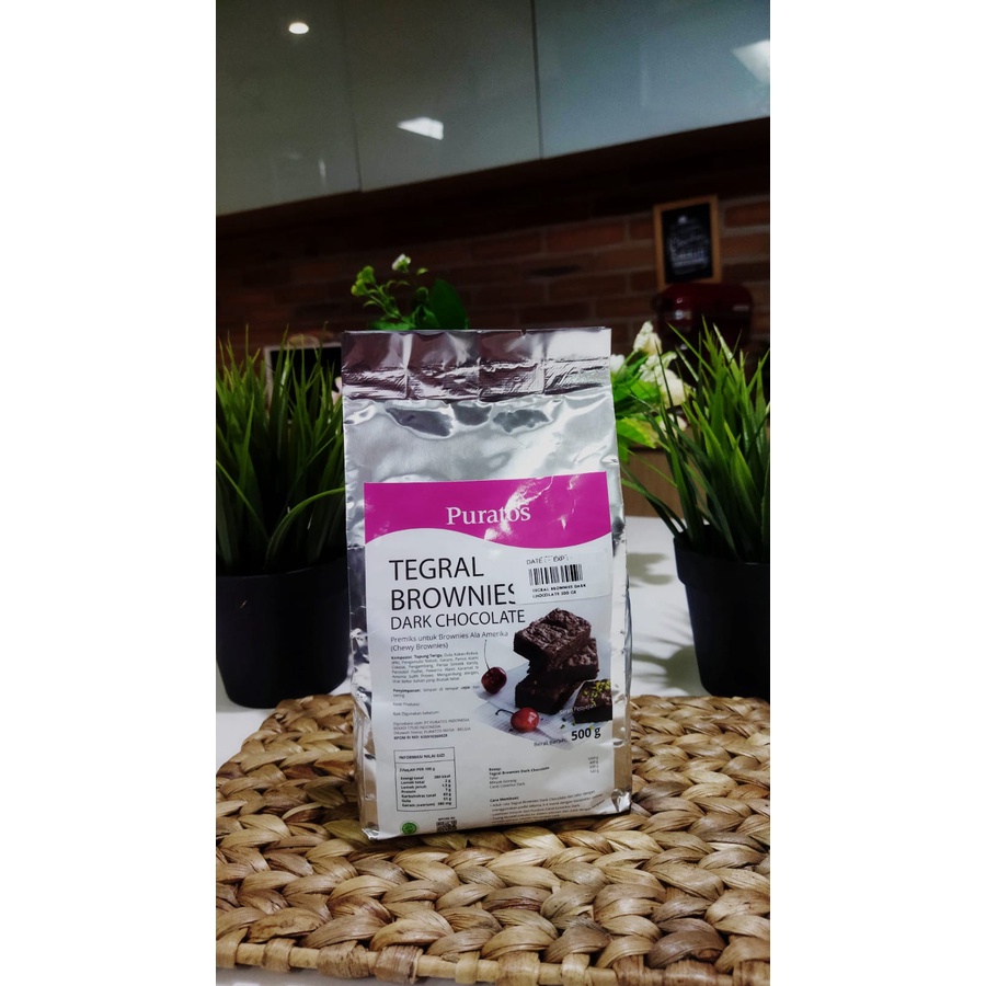 

Tepung Premix Tegral Brownies Dark Puratos 500 Gram