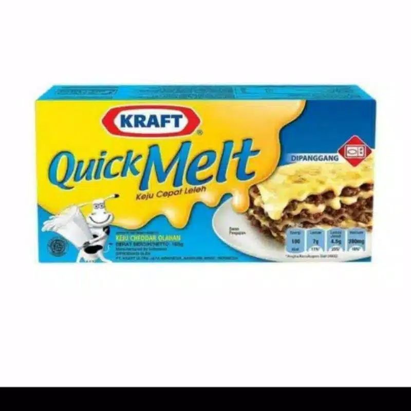 

KRAFT QUICK MELT / QUICKMELT 165GR (KEJU CEPAT LELEH)