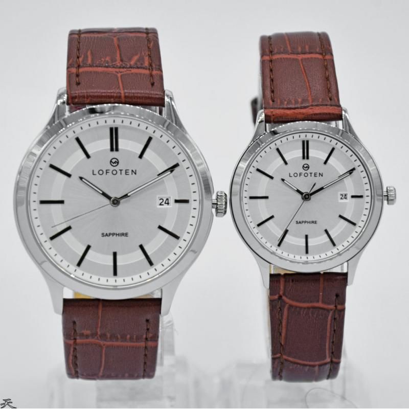 jam tangan Couple LOFOTEN 8104 Sapphire Original garansi resmi 1 tahun
