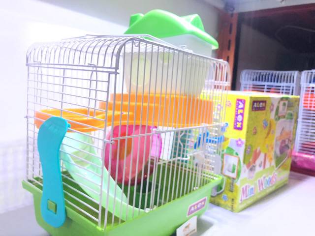 Kandang Hamster import bahan bagus fullset