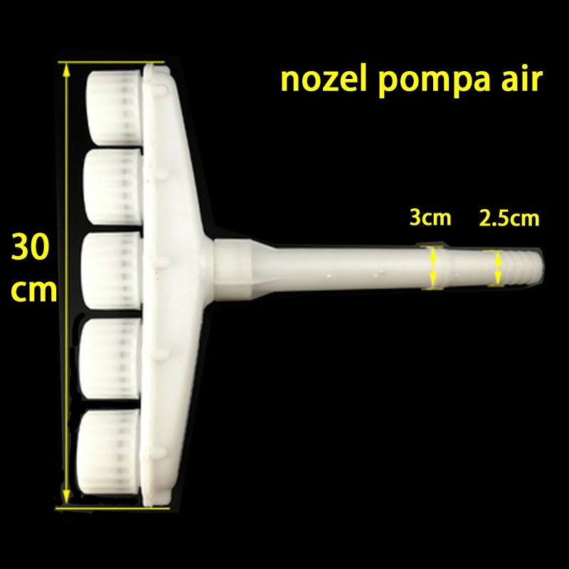 3/4/5/6 Nozzle Sprinkler Air Irigasi Taman Atomisasi Drip Air Sprayer untuk Pertanian Rumput Taman Patio