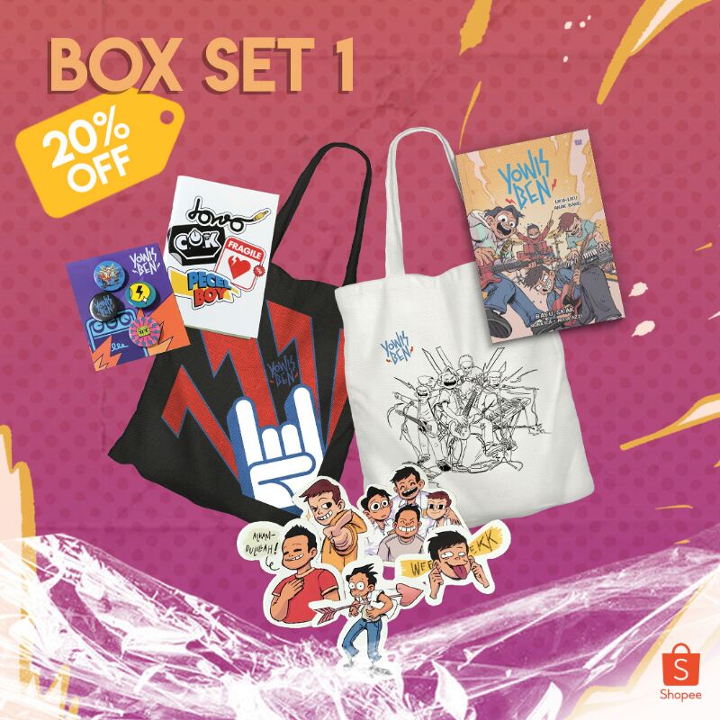 PO YOWISBEN COMIC PACKAGE - PAKET KOMIK YOWISBEN MERCHANDISE