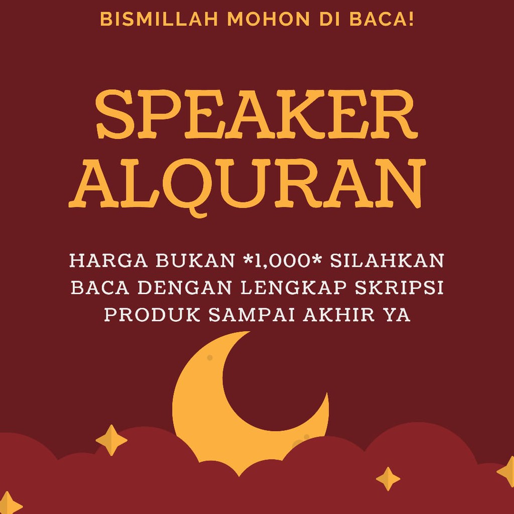 SPEAKER SPIKER MUROTAL SPEAKER ALQURAN SPEAKER MURAH MUROTAL ALQURAN SPEAKER MUROTAL ALQURAN SEPIKER