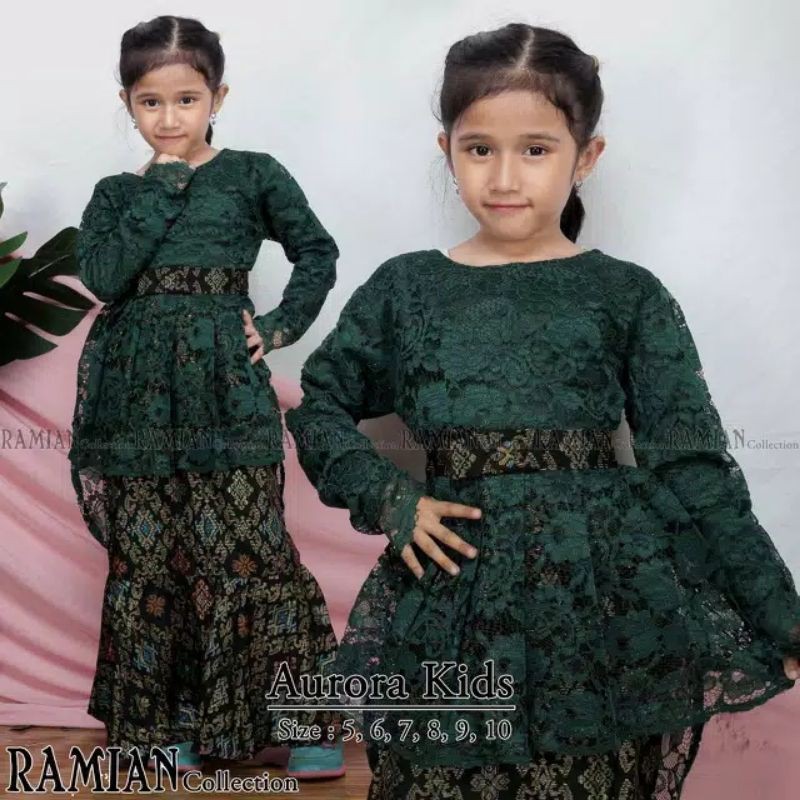 NEW REAL PICT SETELAN KEBAYA ANAK/KARTINI ANK/KEBAYA KURUNG/DRES ANAK