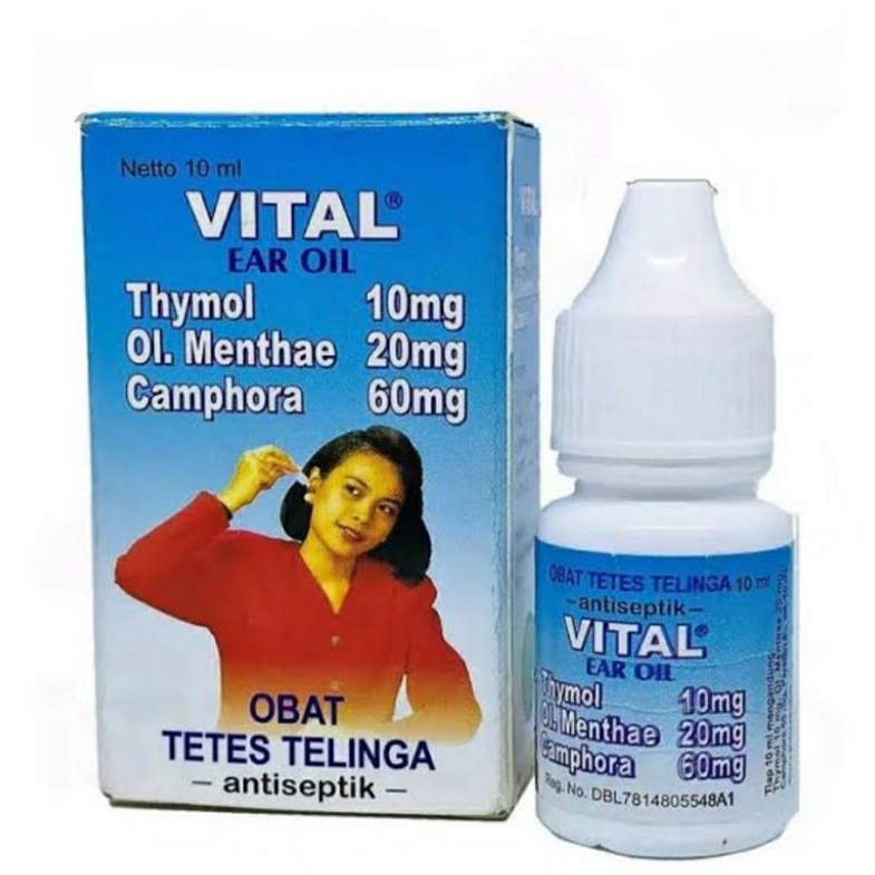 Obat Tetes Telinga Vital Ear Oil 10ml
