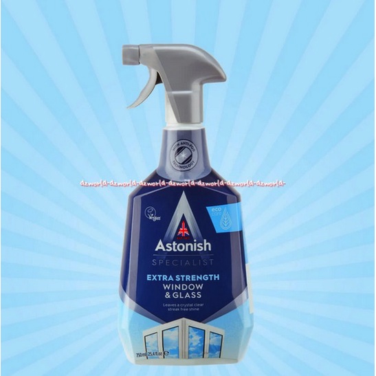 Astonish Window &amp; Glass Cleaner 750ml Semprotan Cairan Pembersih Kaca Astonis Mirror Windows Cleanser Glas