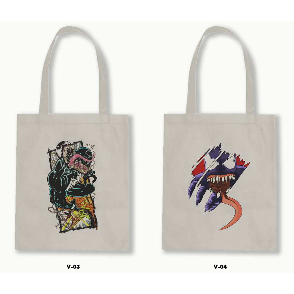 TOTE BAG BLACU -  VENOM