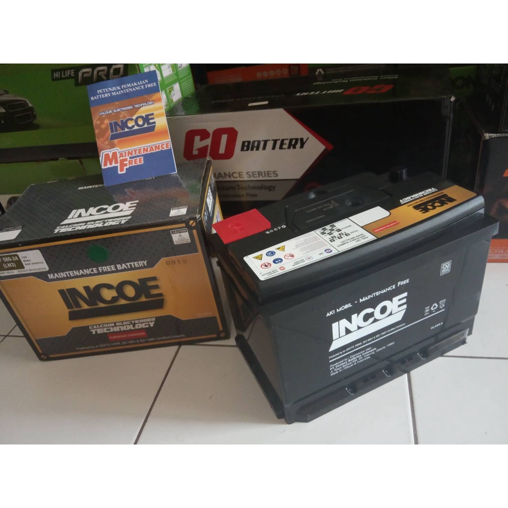 Aki mobil Volvo Series 58024 INCOE MF/Aki Kering