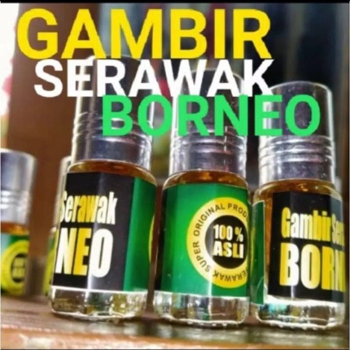 GAMBIR SERAWAK BORNEO / GAMBIR SIAM ASLI KALIMANTAN ORIGINAL 100% AMPUH