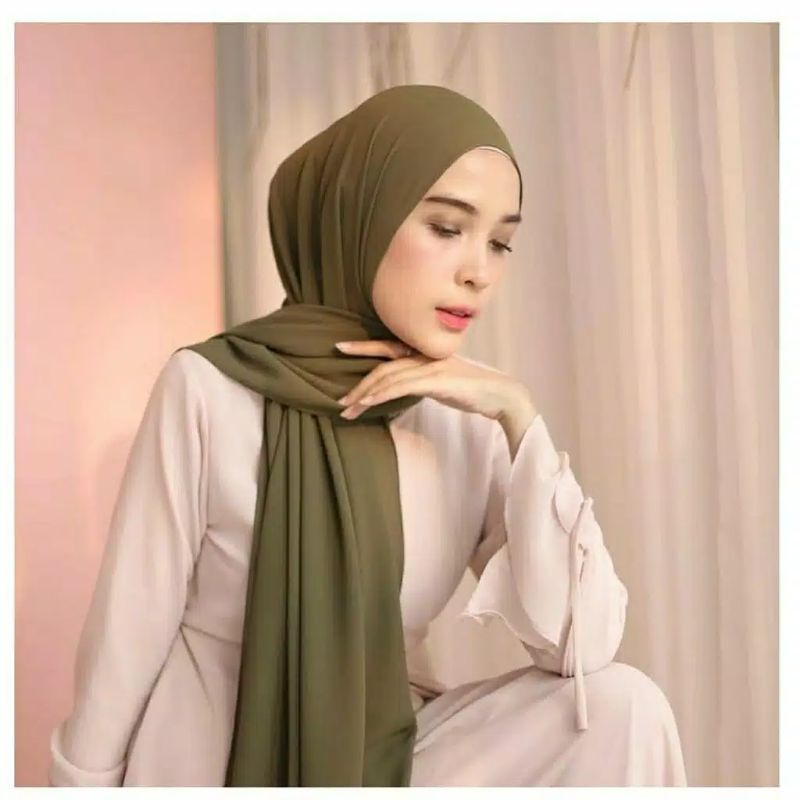 pashmina ceruty babydoll 175x75 dijahit tepi rapi