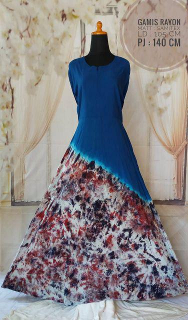 Gamis Twill Ori/gamis Katun/gamis Rayon/gamis Syari/gamis Batik