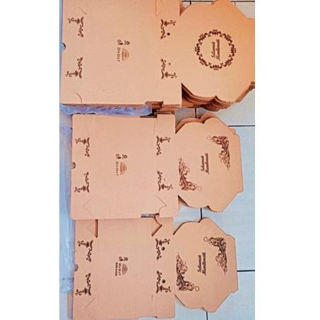 

READY Promo!! (MOTIF) DUS NASI 18X18 DUS R8 COKLAT MOTIF KOTAK NASI + MIKA 2991 シ