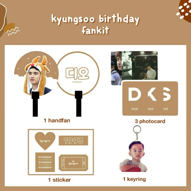 FANKIT BIRTHDAY DO KYUNGSOO [ RESTOCK ]