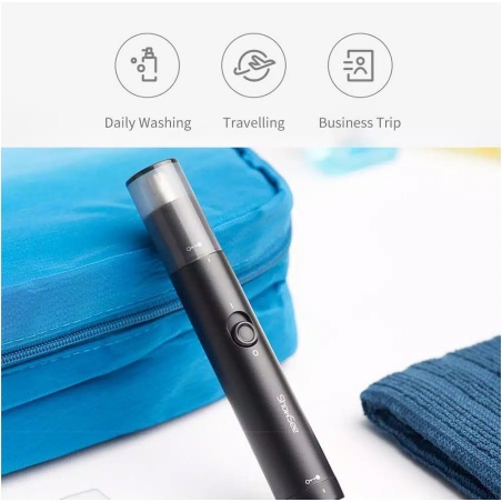 ShowSee Electric Shaving Hair Nose Ear Trimmer Showsee Portable Washable Cleaner Tool