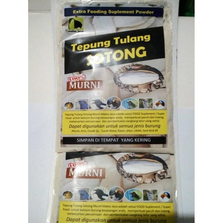 

Tepung tulang sotong murni