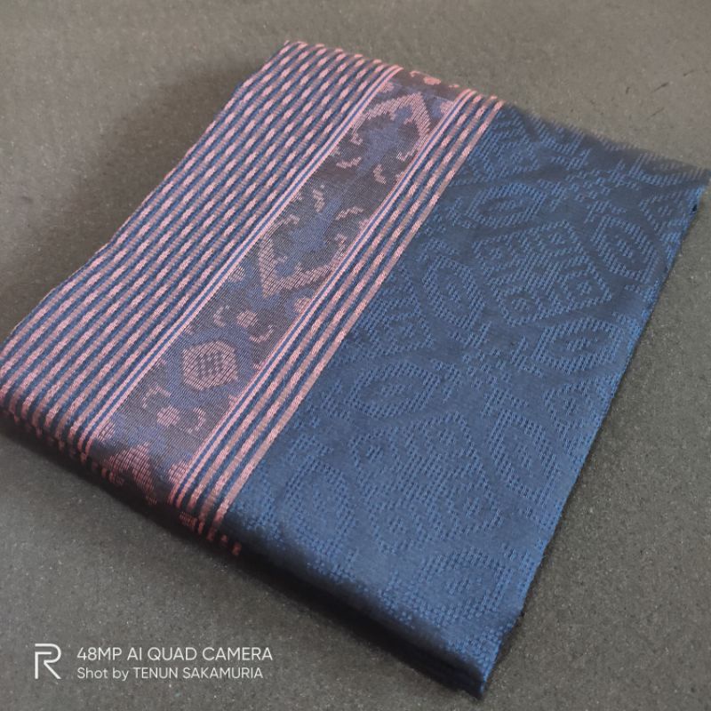 Kain Songket Navi Tenun Baron Navy Songket