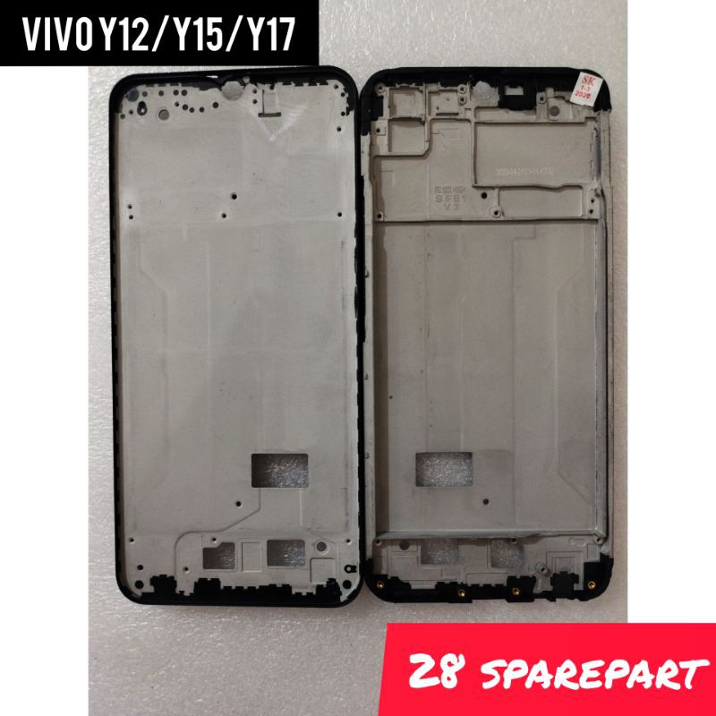 Frame lcd / tulang tengah / dudukan lcd Vivo y12 / y15 / y17 2019 original