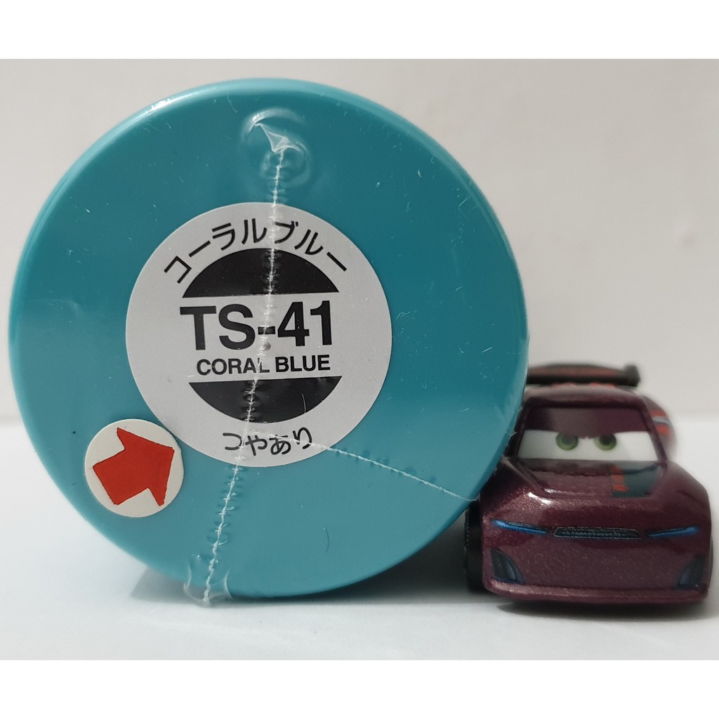 Jual Tamiya Spray Can Paint Ts 41 Coral Blue Cat Gundam Model Kit Shopee Indonesia
