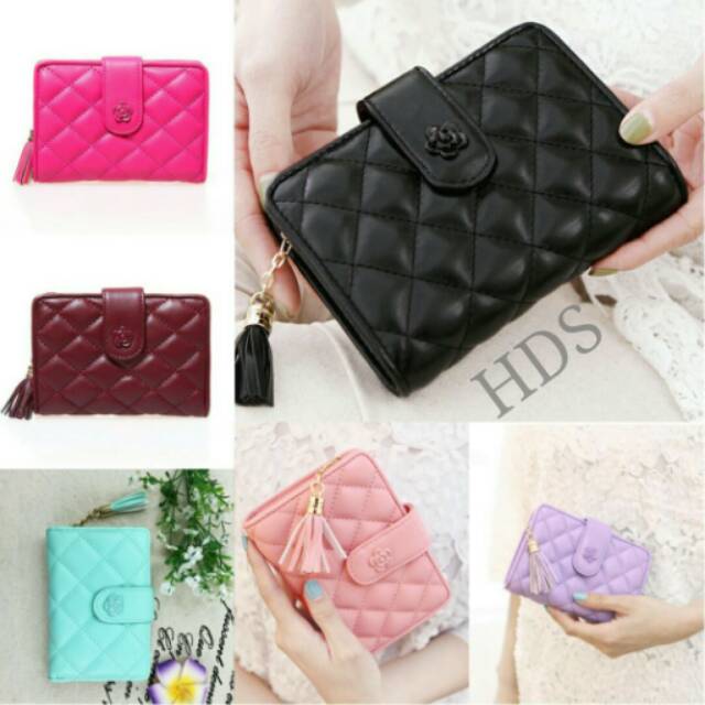 Dompet Wanita Lipat Fashion Murah / DOMPET WANITA flower rumbay jaitjait