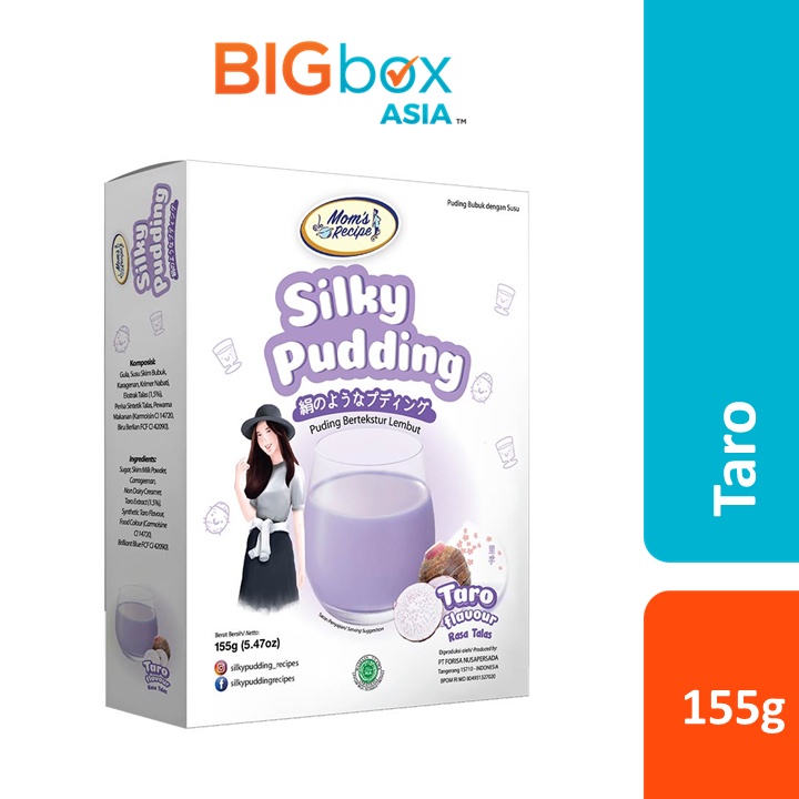 Silky Pudding Forisa Mom's Recipe Rasa Coklat / Taro / Avocado / Bubble Gum 155g
