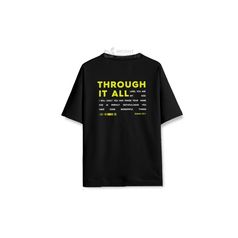 Through it All Unisex Tshirt (NDC Worship Official Merchandise)