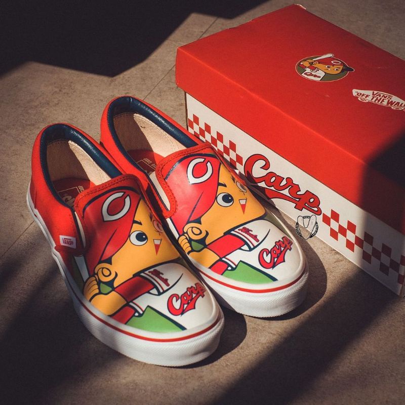 Hirosima Toyo Carp x Vans Slip-On Japan Market