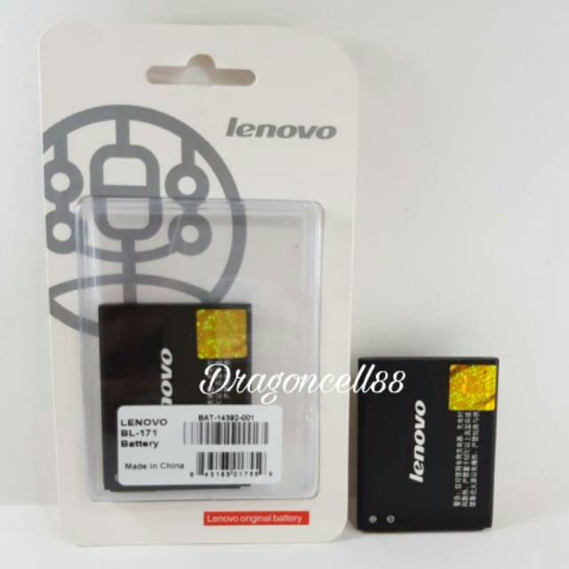 Baterai LENOVO BL171 -A390- A319- A60- A65 kualitas ORIGINAL 100%