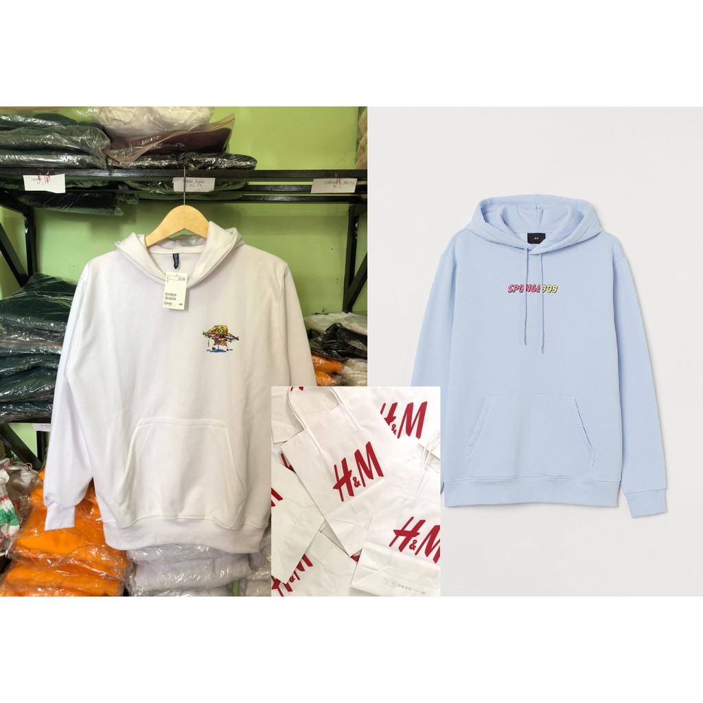Hoodie H&M  Spongebob Happiness Mind Original