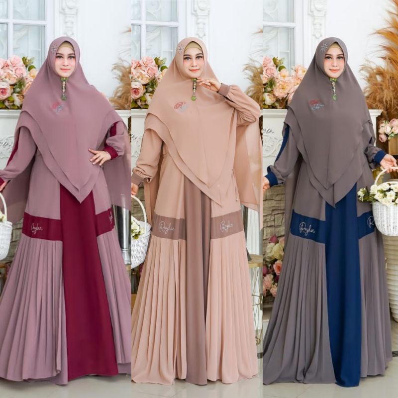 GAMIS CERUTI SET SYAR'I - JELITA SYAR'I BY RAYHAN