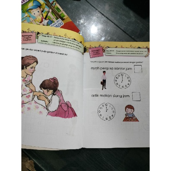 buku pintar paud  tematik tkA 32 halaman (19x27cm)