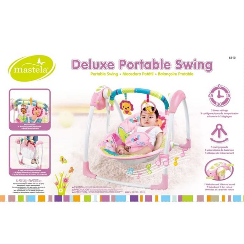 Mastela Deluxe Portable Swing Bouncer