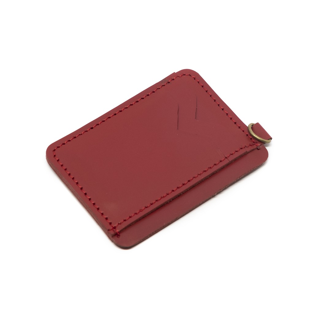 dompet kartu kulit asli card wallet slim wallet plastik mika PHWL1038