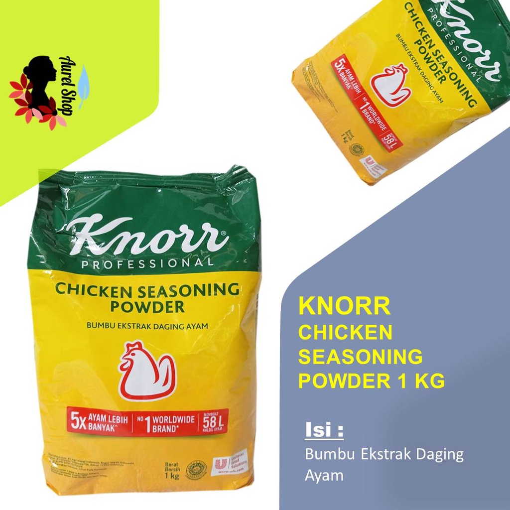 

KNORR Chicken Seasoning Powder kemasan Refill 1 kg