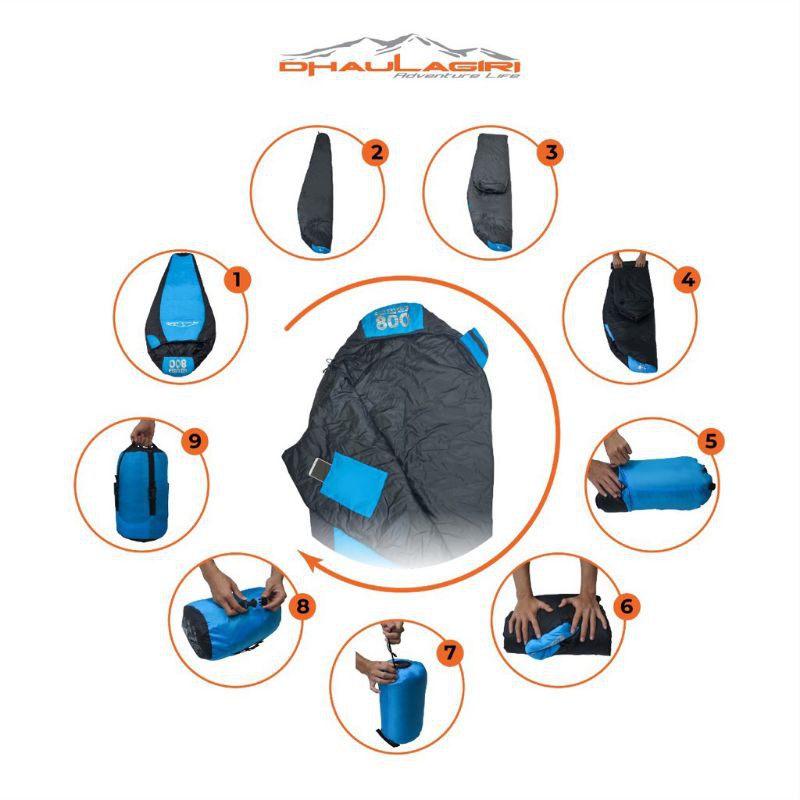 Dhaulagiri Sleeping Bag dreamoz 800 Kantong tidur DH