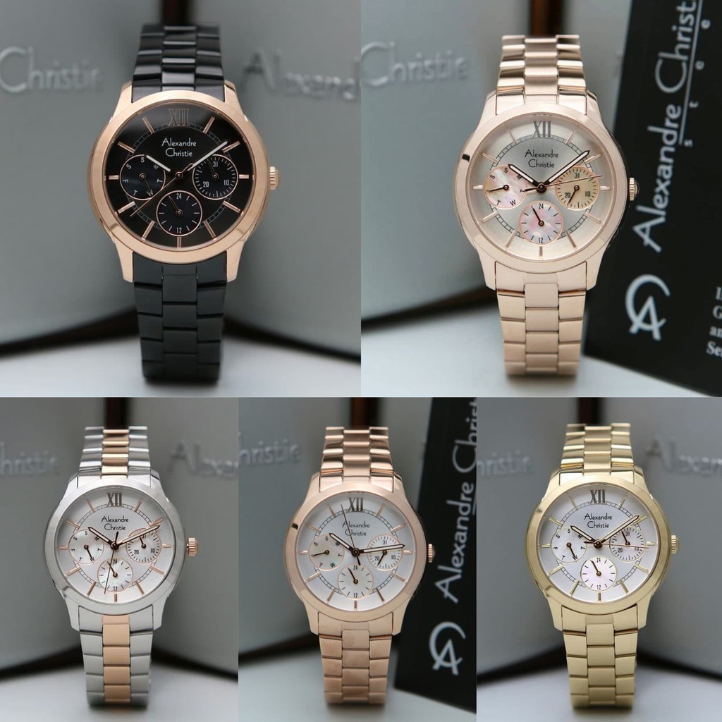 JAN TANGAN ALEXANDRE CHRISTIE WANITA AC 2815 BF MULTIFUNCTION ORIGINAL