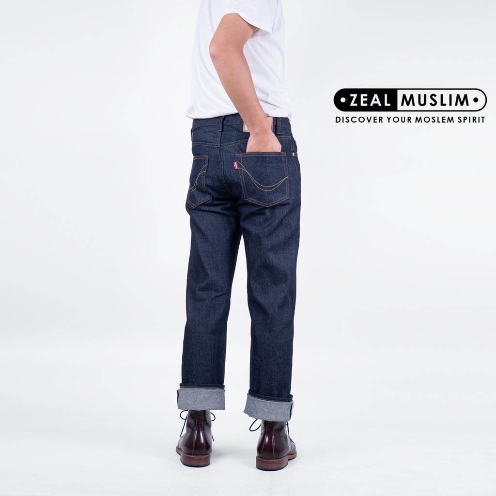 Celana Jeans CLOVER 14.5Oz Denim non Selvedge by EARTHY GENOVA
