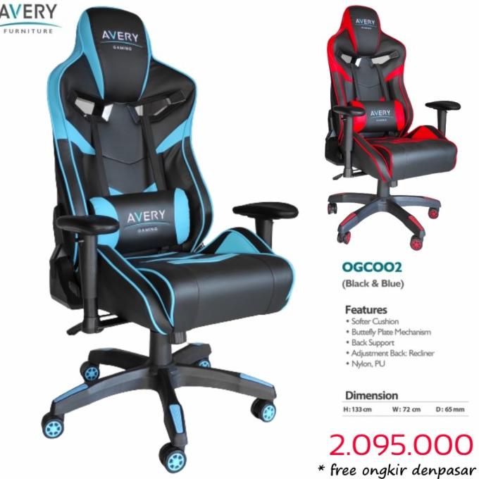 =====] kursi gaming avery ogc002