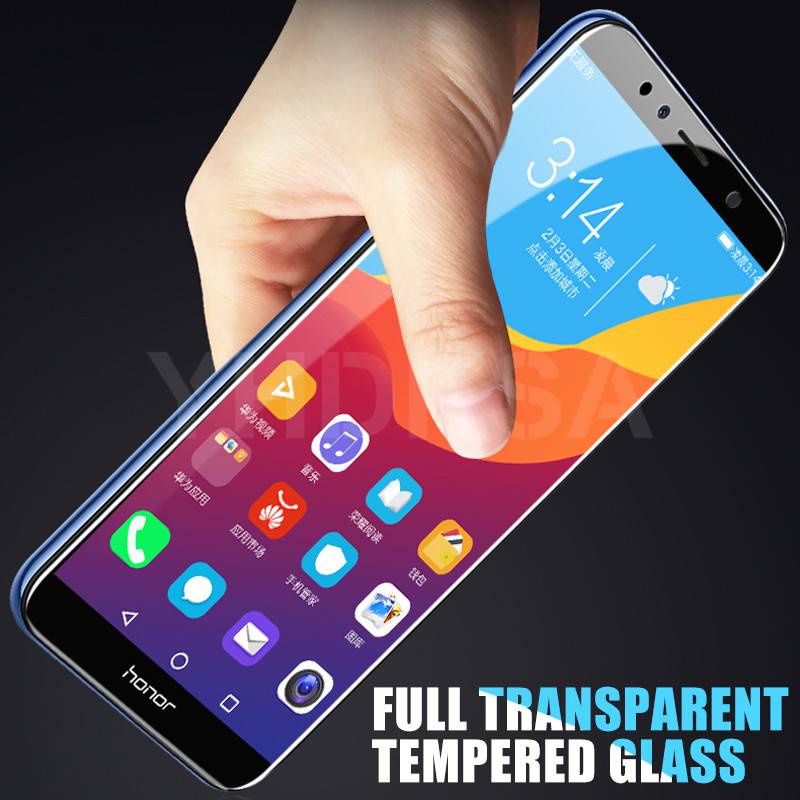 9H Full Cover Protective Glass For Huawei Honor 8X 8A 8C 8S Tempered Glass Honor 7A 7C 7X 7S 9X 9A 9C 9S Play Screen Protector